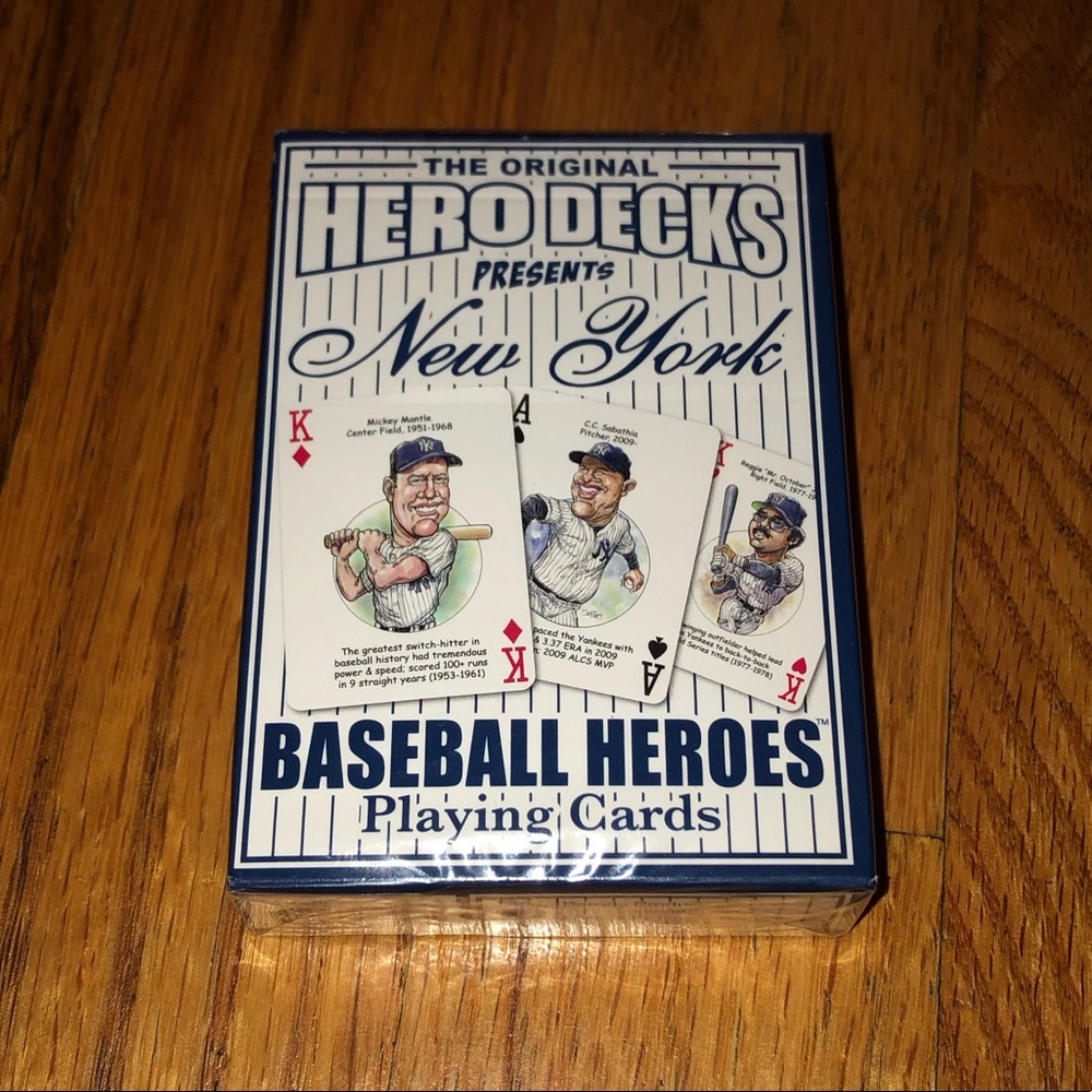 New York Yankees playing cards